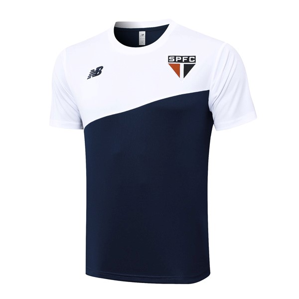 Camiseta Entrenamiento Sao Paulo 2024/25 Blanco Azul